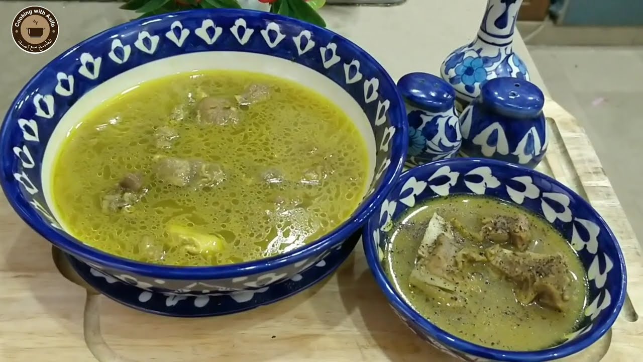 Mutton Yakhni Soup Recipe by (Cooking with Asifa)