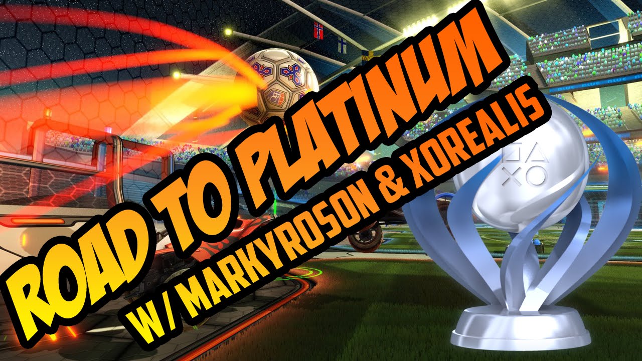 Rocket League Road to Platinum Part 2 w/ Markyroson & Xorealis