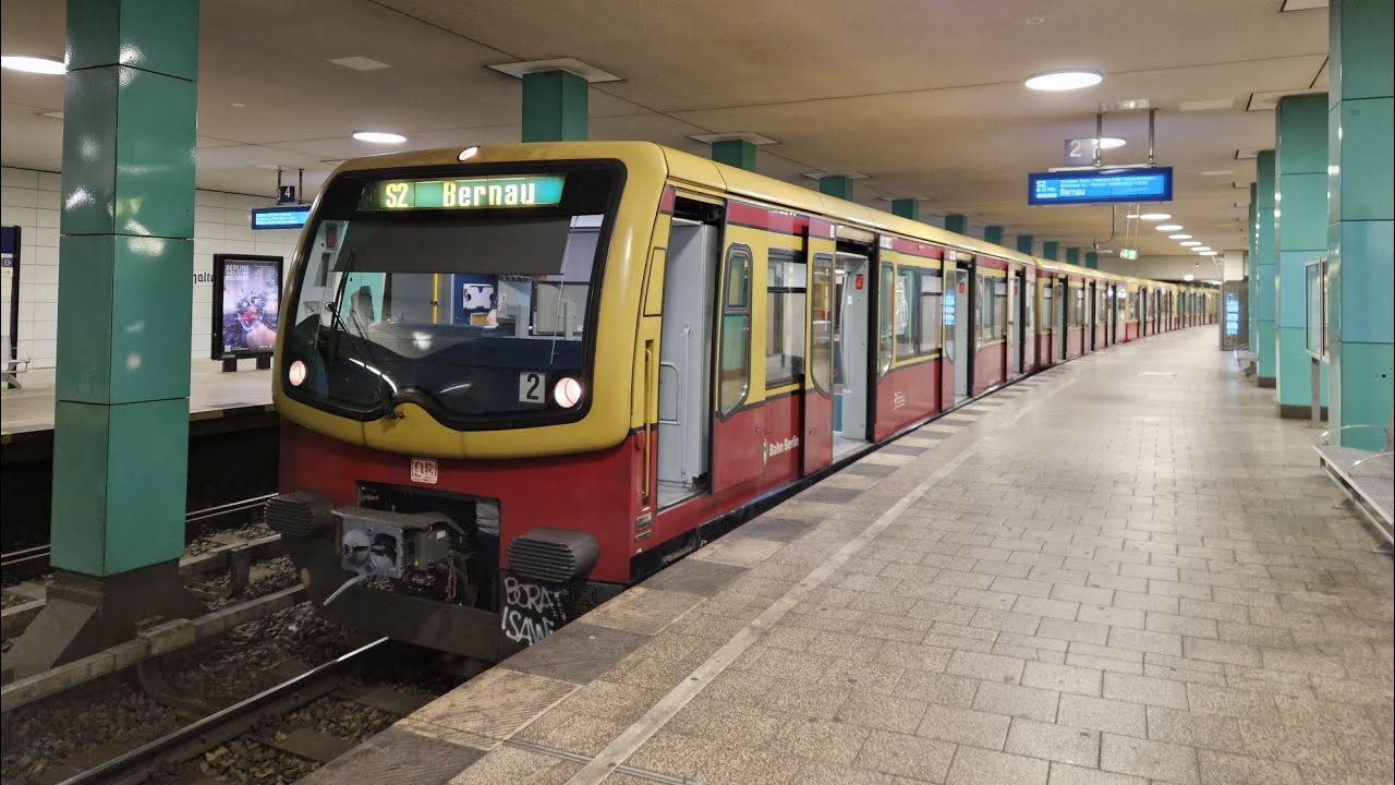 S-Bahn Berlin | Mitfahrt in der S2 von Bernau bis Berlin Anhalter Bahnhof in der BR 482 329-0