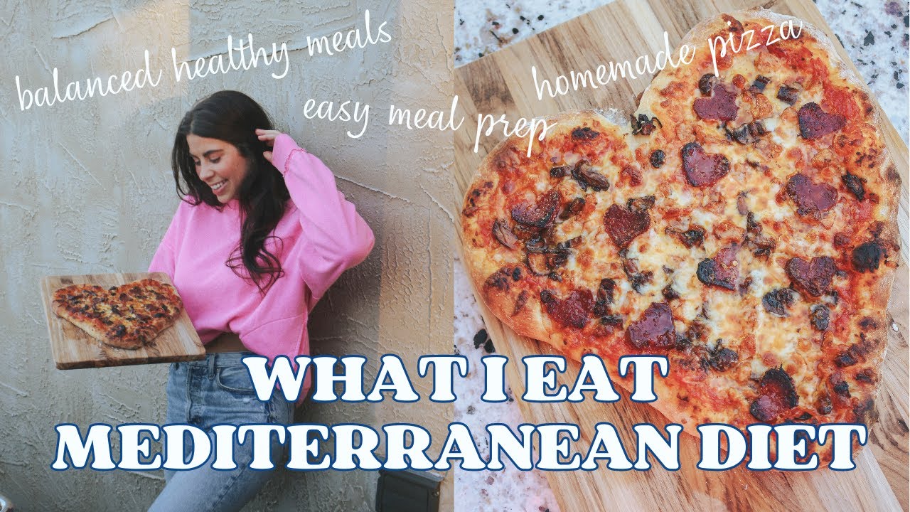 Mediterranean Diet Recipes | Healthy Balanced Meals | Quick and Easy Meal Prep | Homemade Pizza