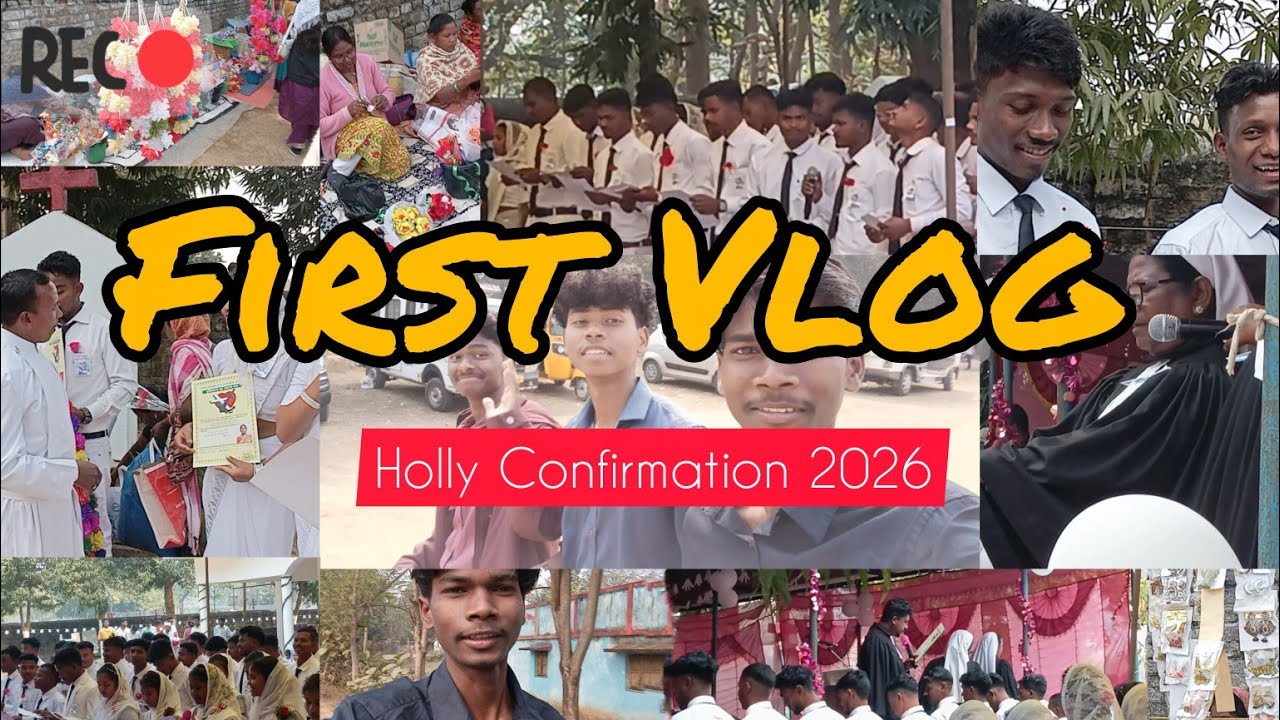 😍First Vlog || Holy Confirmation , Zadakudar 🕊️🌷💗 #youtube #viral #vlog 