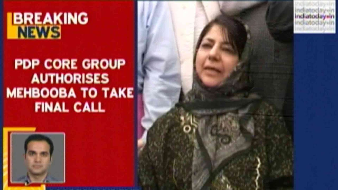 J&K Government Formation: 5-Hour PDP Meeting Concludes