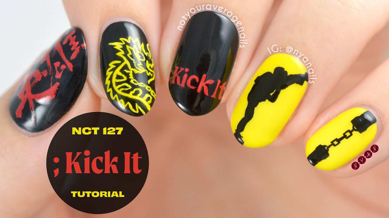 NCT 127 'Kick It' Nail Art Tutorial
