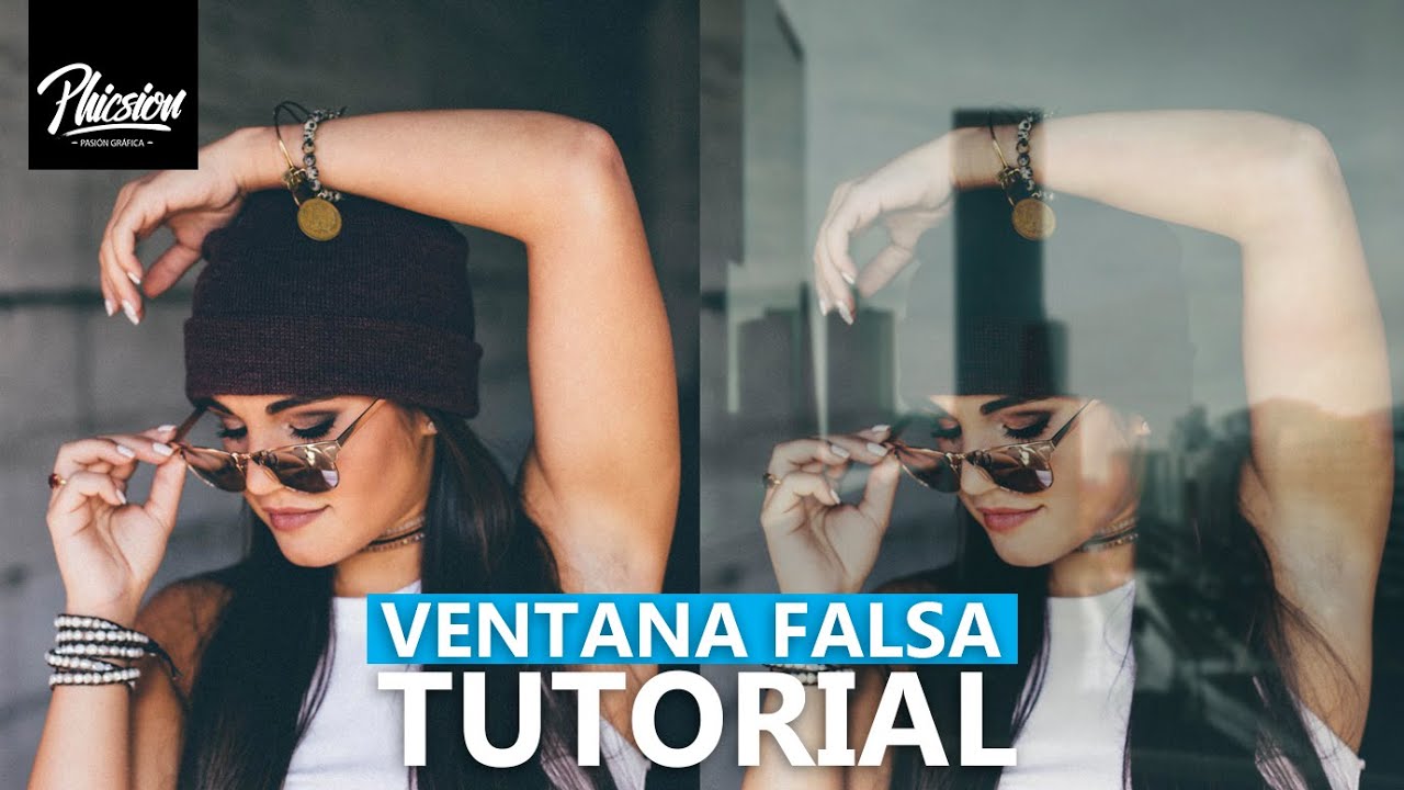 Efecto ventana falsa en photoshop  I Efectos para fotos