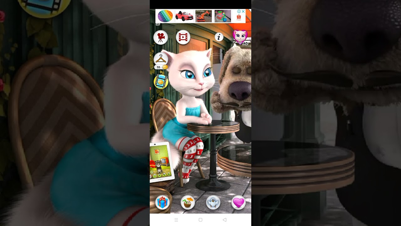 Talking Angela (2012) Gameplay, By Outfit7