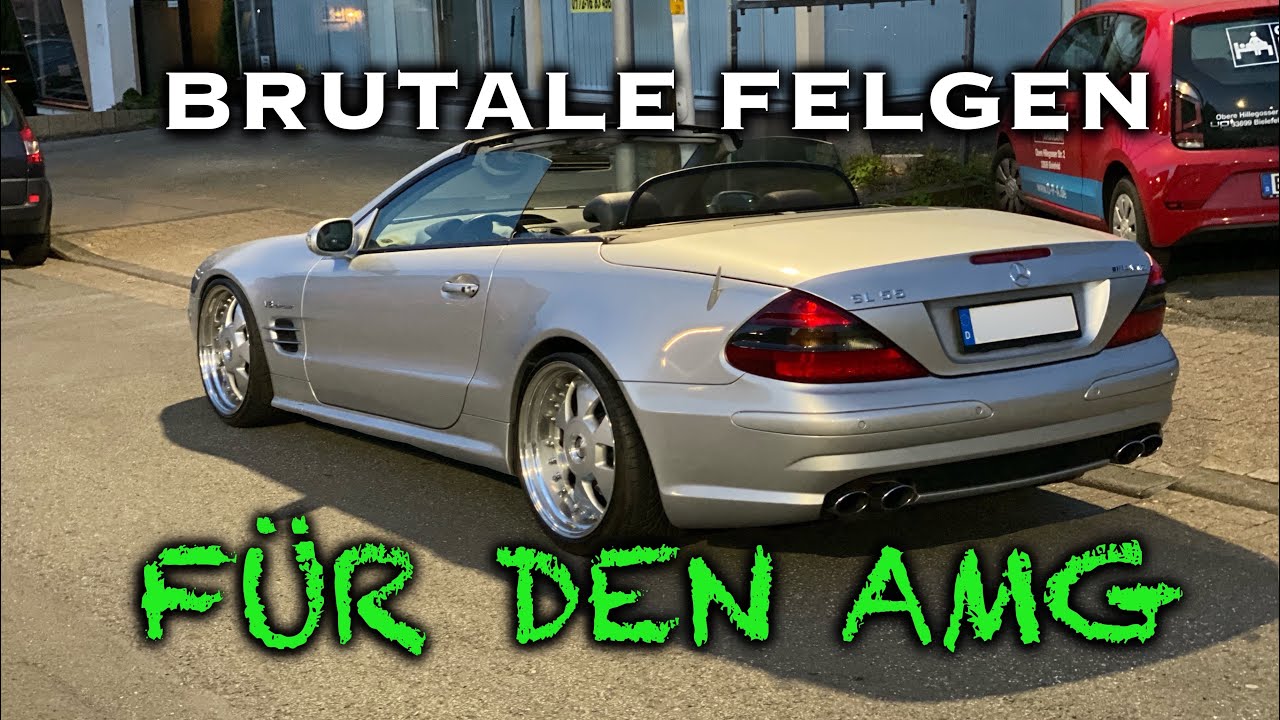 Neue Felgen - SL 55 AMG R230 [4K]