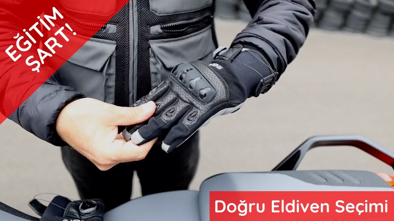 Eğitim Şart! Doğru Eldiven Seçimi - motomax.com.tr