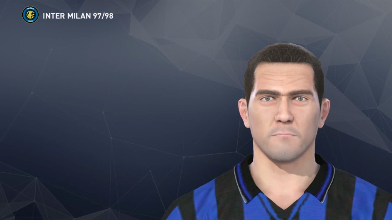 G. Bergomi PES 2017 face & stats (Inter Milan 97/98)