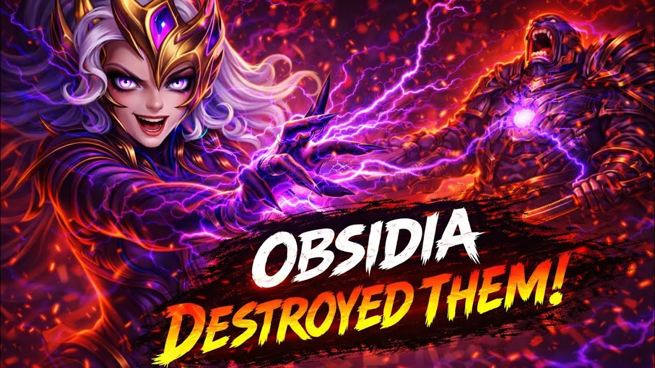 Enemies Couldn’t Handle Obsidia’s Power | MLBB