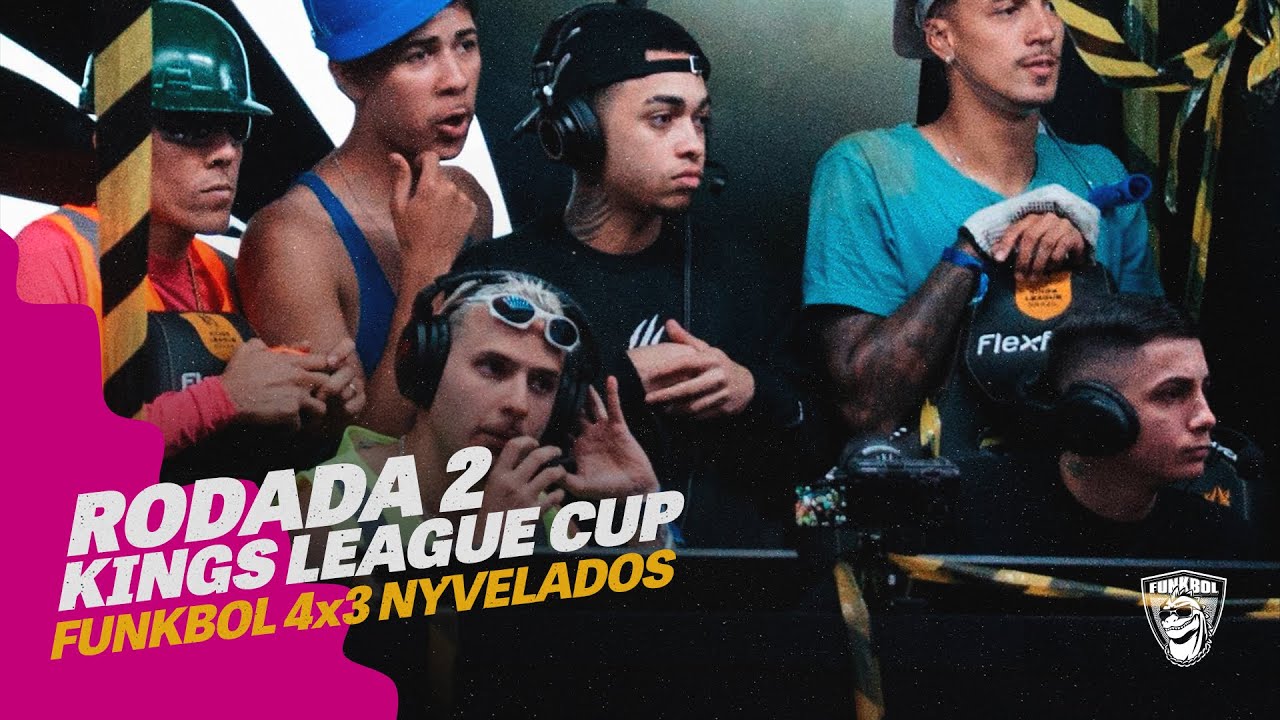 FUNKBOL VENCE NOVAMENTE! KINGS CUP BR - RODADA 2: VENCEMOS OS DESNIVELADOS!💛💜🦖
