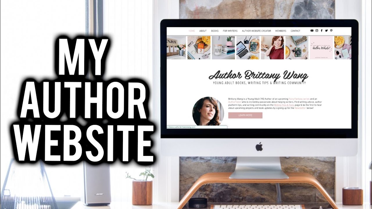 Author Website Design + Tips | Why I Used Wix