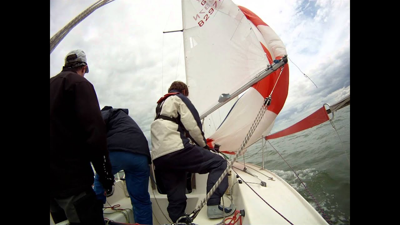 Medway Regatta 2011 - Sonata Figaro Spinnaker Launch