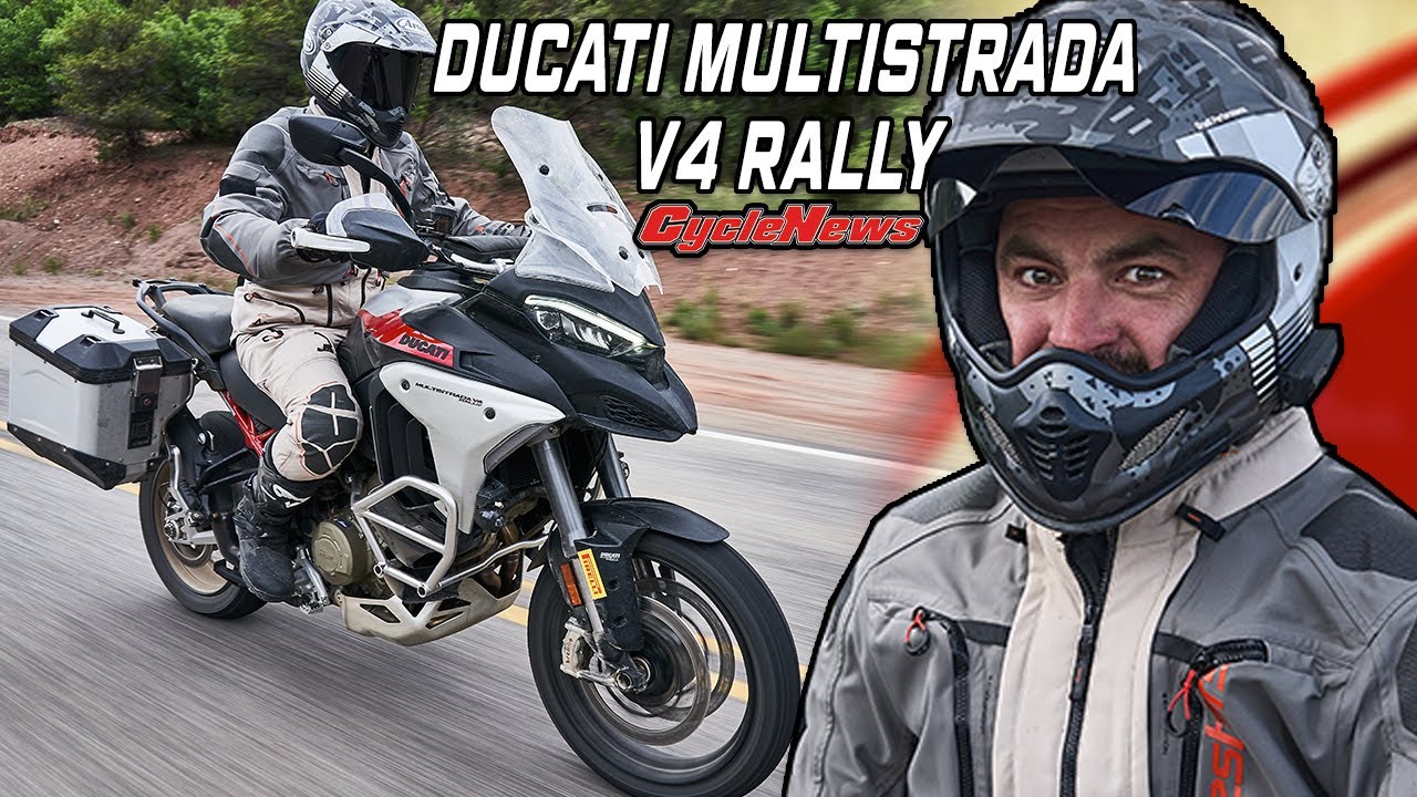 NEW Ducati Multistrada V4 Rally First Ride - Cycle News