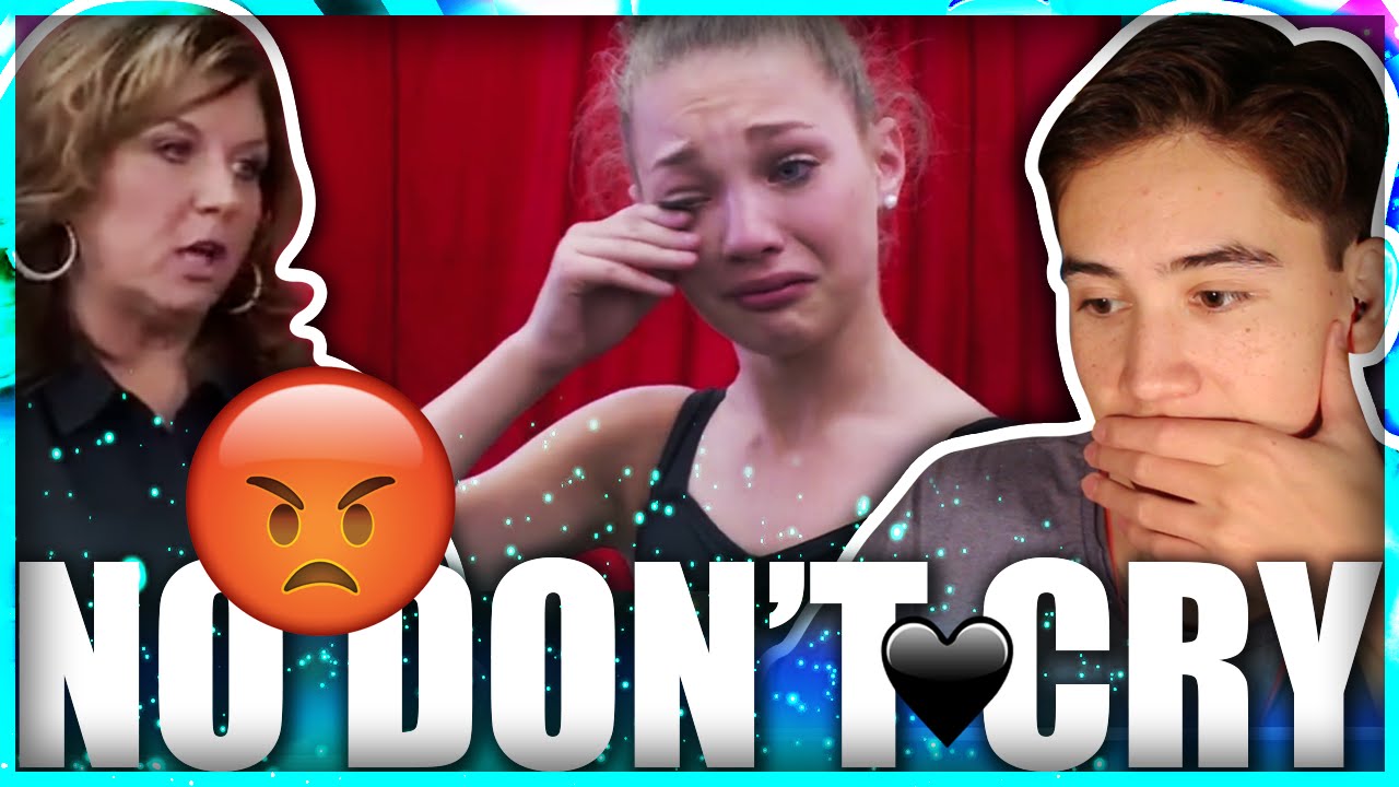 Abby Makes Maddie Ziegler Cry & Maddie Calls Abby REACTION