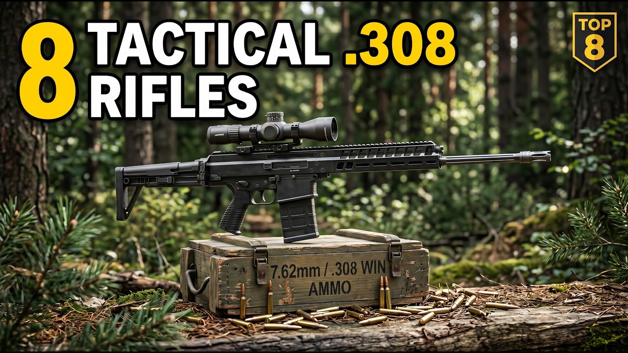 Top 8 Most Brutal Tactical .308 Rifles Ever Made (Pressure Tested)