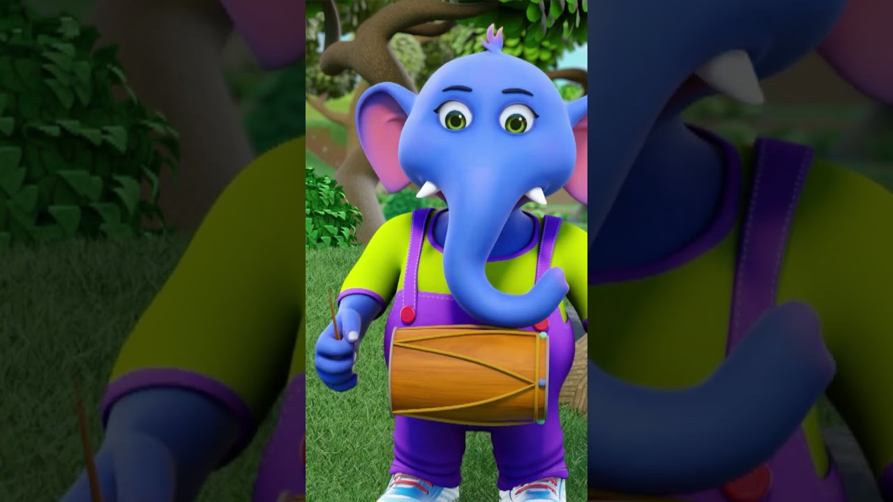 Hara Bhara Jungle, हरा भरा जंगल #harabharajungle #shorts #nurserrhymes #kidssongs #hindipoem