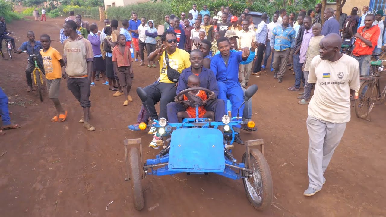 Bwambere mumateka umunyarwanda Akoze moto tuyigendaho | Yaramaze imyaka 10 ayikora none iragiye