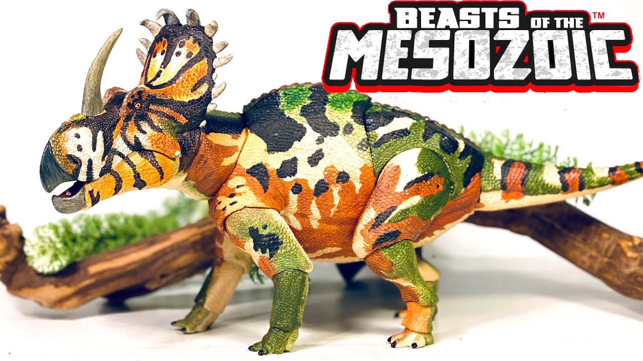 Beasts of the Mesozoic Sinoceratops zhuchengensis Review!! Wave 3 Ceratopsian Series