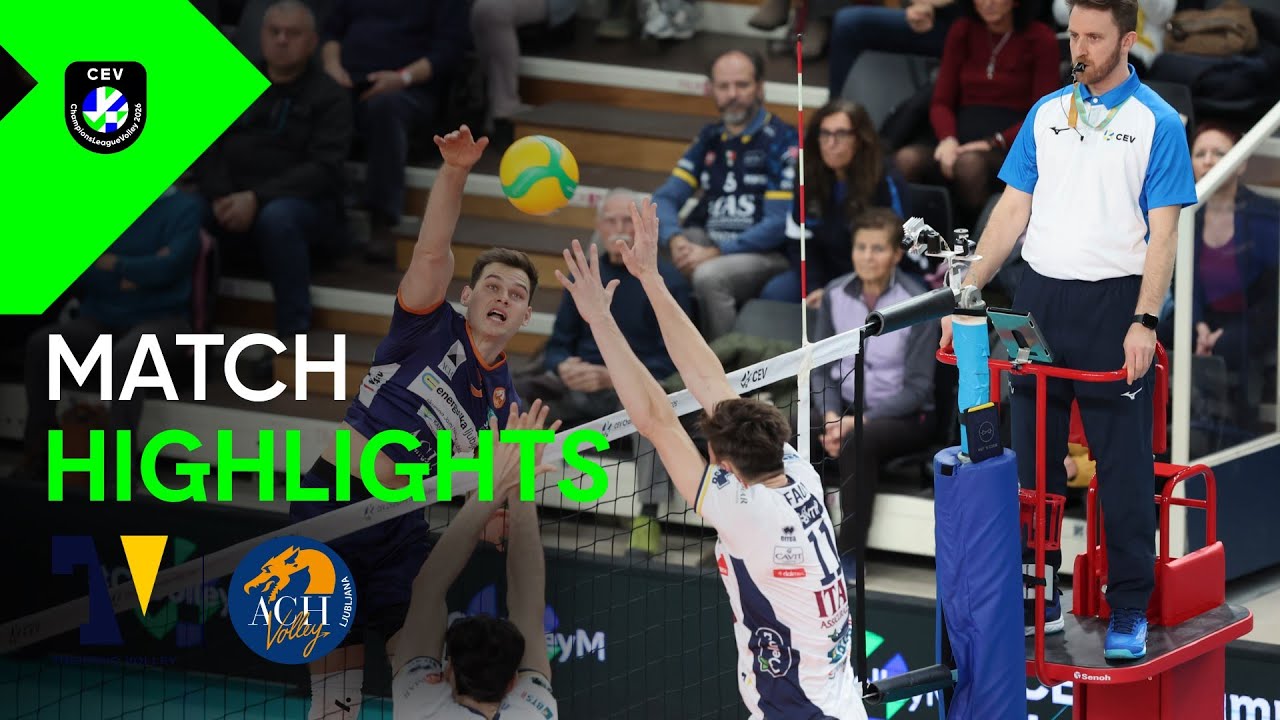 Highlights | TRENTINO Itas vs. ACH Volley LJUBLJANA | CEV Champions League Volley 2026