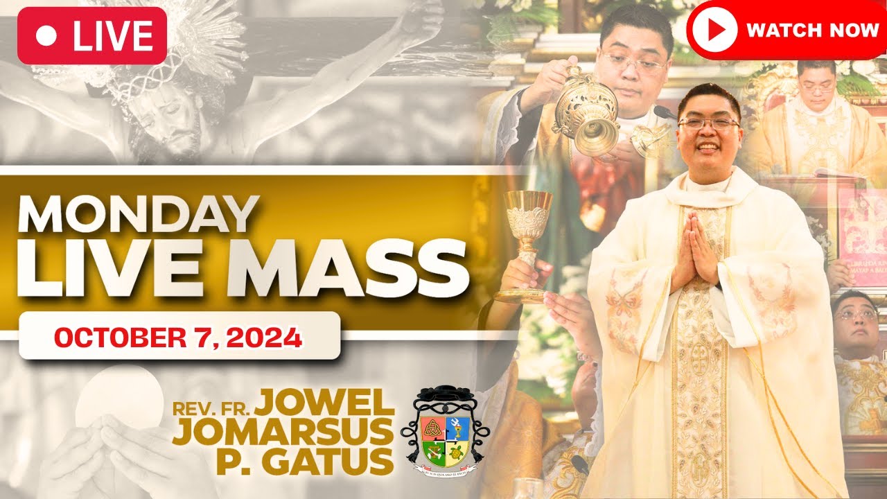FILIPINO LIVE MASS TODAY ONLINE II HOLY ROSARY FEAST II OCTOBER 7, 2024 II FR. JOWEL JOMARSUS GATUS