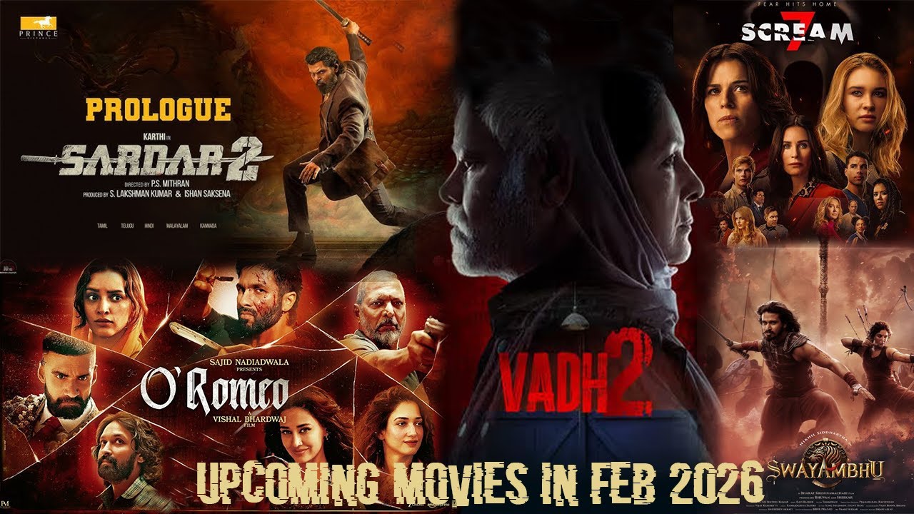 Upcoming movies in the month of February 2026
