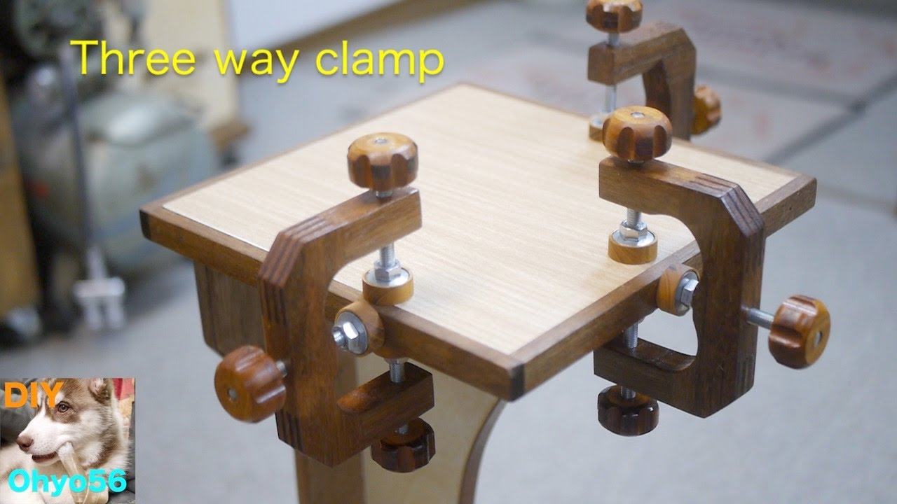 Three way clamp