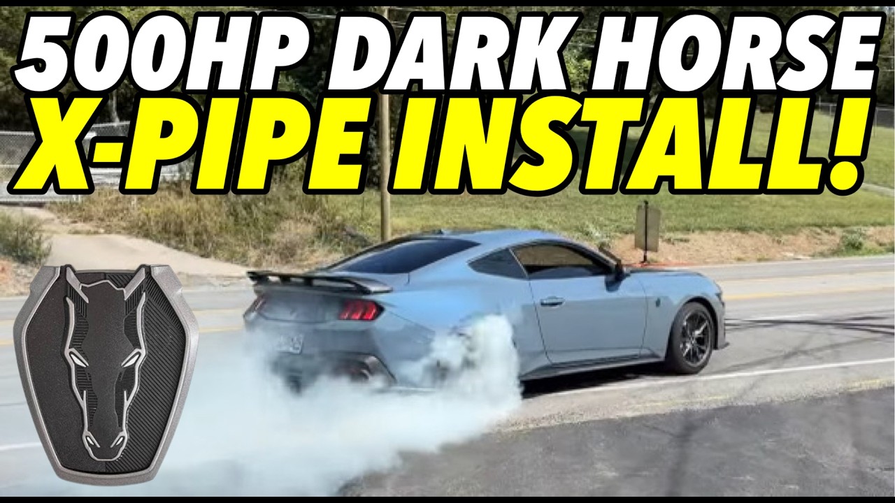 2024 Ford Mustang Dark Horse 5.0L V8 w/ X-PIPE INSTALL!