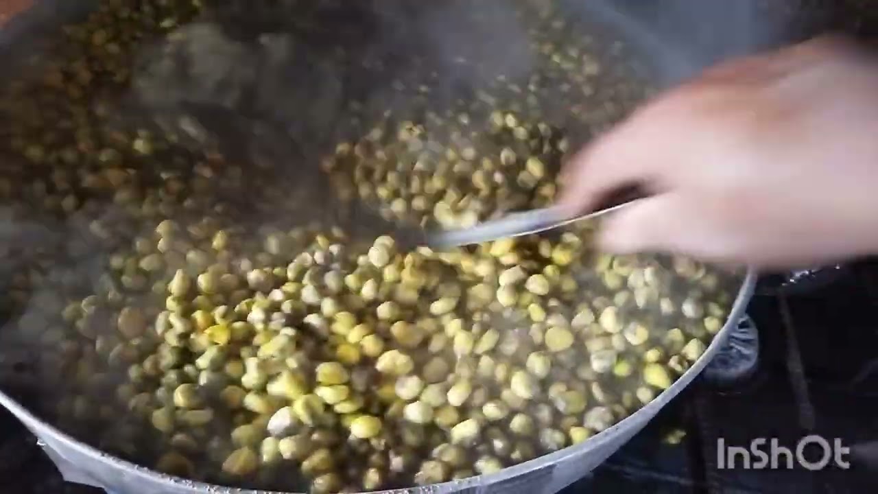 El secreto para el  pelar maíz con ceniza
