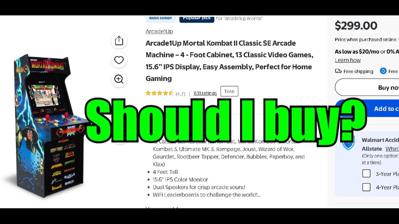 Arcade1up Mortal Kombat II Classic - should I buy one (despite its flaws)?