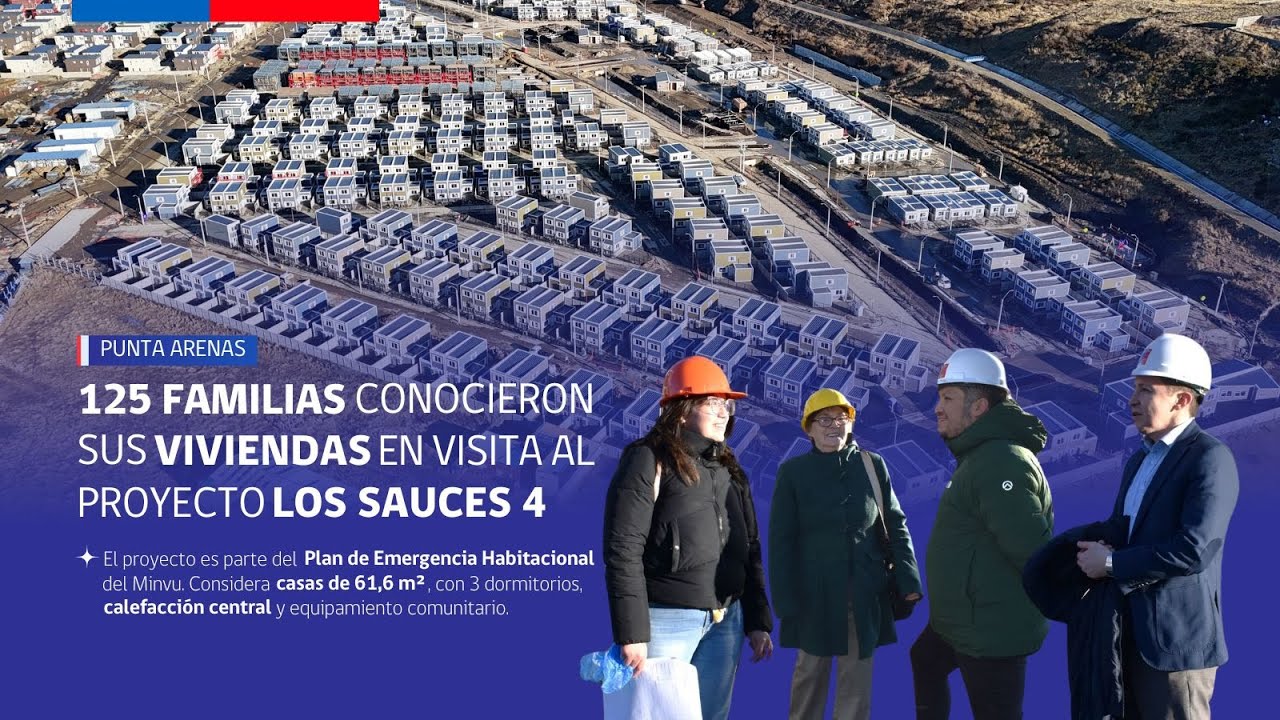 ¡Cada vez más cerca! 🏡🔑 |  ¡125 familias a punto de recibir sus casas en Punta Arenas!