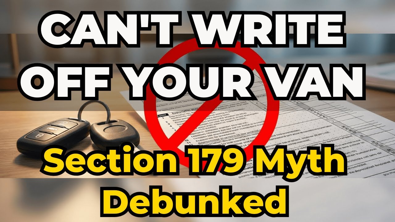 Can You Write Off Your Van? The Section 179 Myth Debunked by an Enrolled Agent