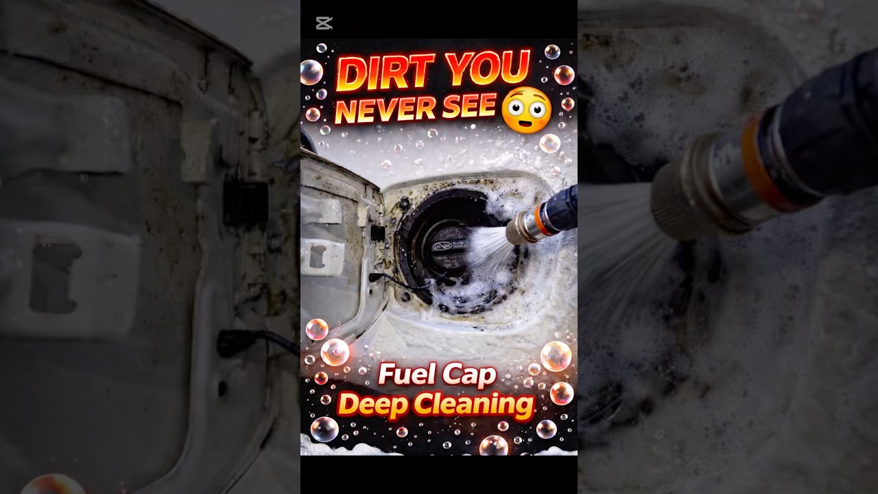 You Never Clean This Part of Your Car | Fuel Cap Deep Wash