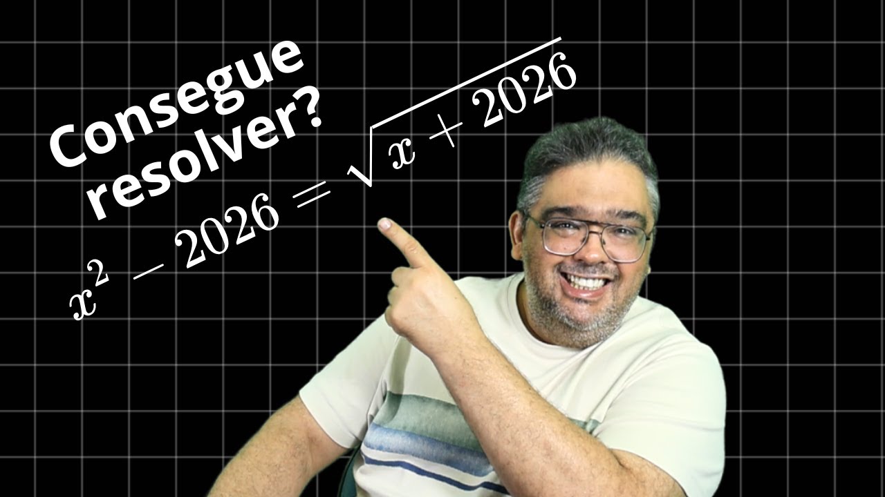 Você consegue resolver essa?