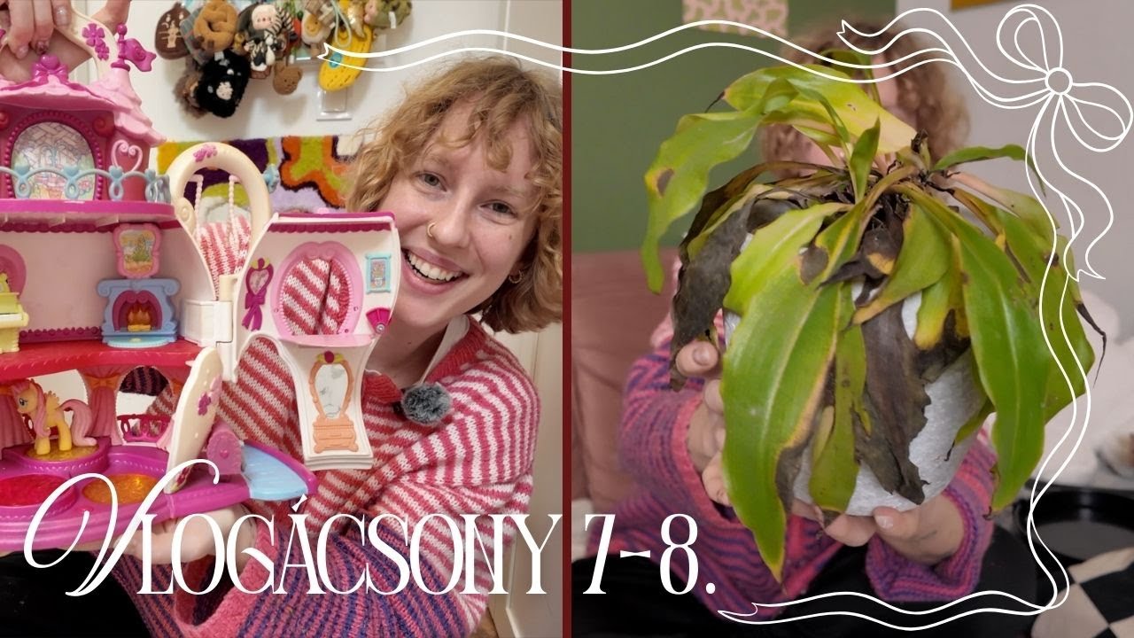 Mit hoznak az angyalok a kisl&aacute;nyunknak? &Eacute;s mi&eacute;rt halnak meg a n&ouml;v&eacute;nyeim????💝🥲 | VLOG&Aacute;CSONY 7-8.