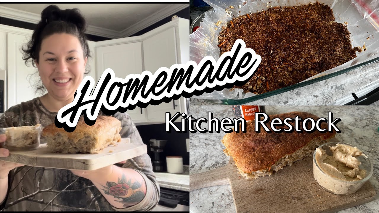 Homemade Kitchen Restock October 2nd, 2023! Save money by making some things on your own 🖤