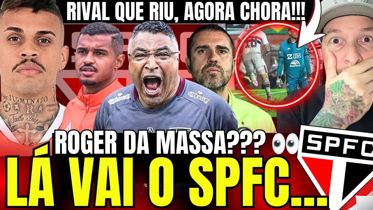CARACAS! SPFC VAI BUSCAR ESSES REFOR&Ccedil;OS? | ROGER ACLAMADO | PALMEIRAS CHORANDO? 👀 E+