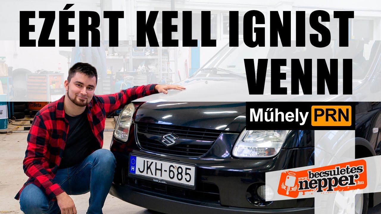 De miért nem jár mindenki Ignisszel? – MűhelyPRN 125, Suzuki Ignis 4x4 1.3 GS – 2004