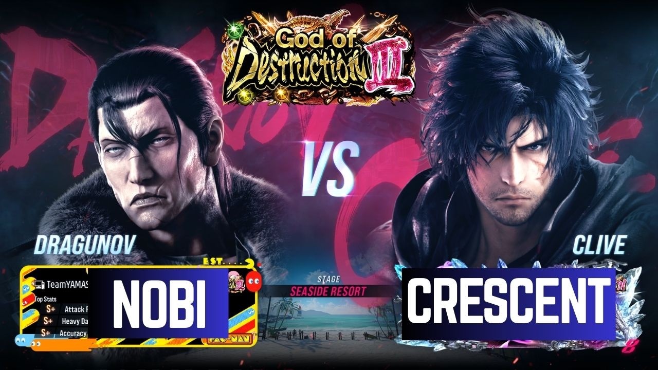 Tekken 8 - NOBI (Dragunov) vs CRESCENT (Clive) ranked matches