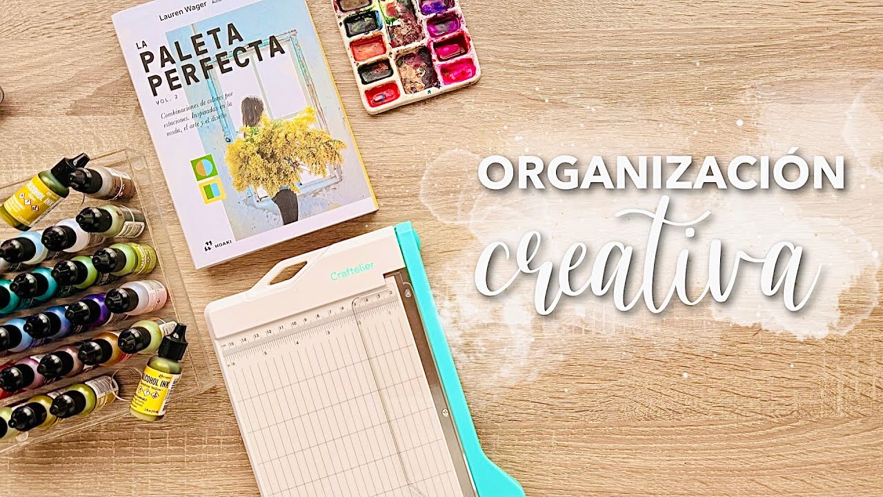Organización creativa con Craftelier | Nueva mini Guillotina | Libro 