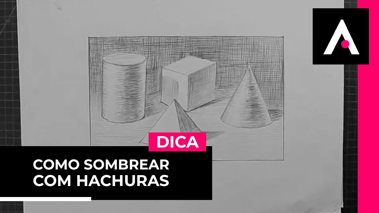 Como sombrear com Hachura