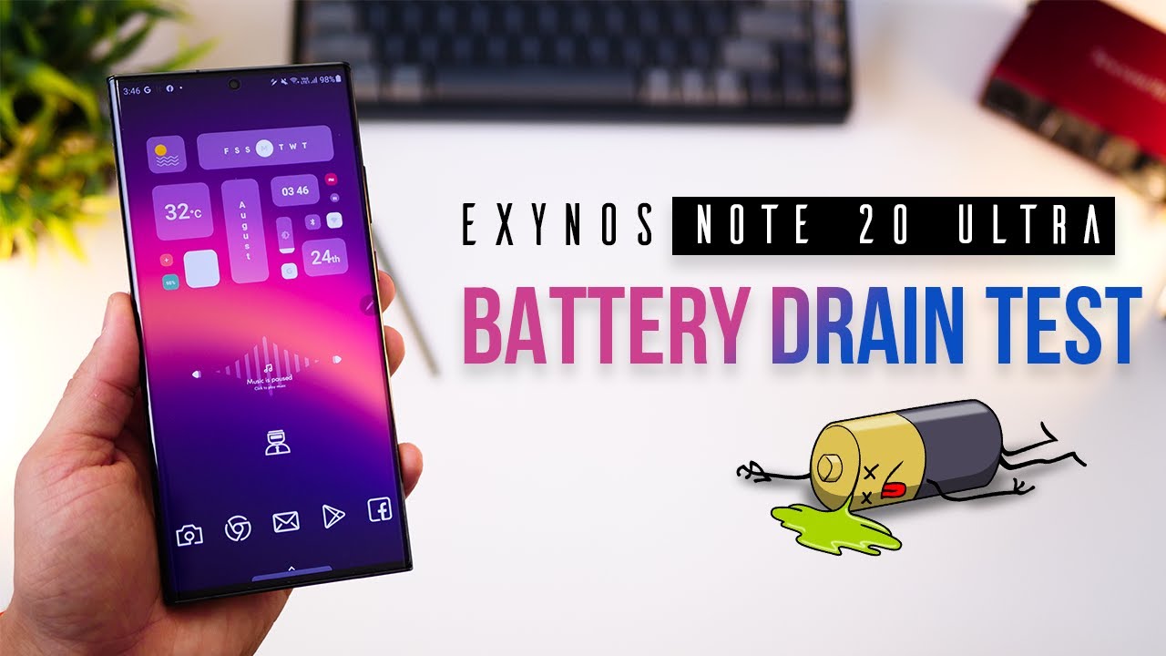 Galaxy Note20 Ultra (Exynos) — тест производительности и разряда аккумулятора (адаптивная частота...