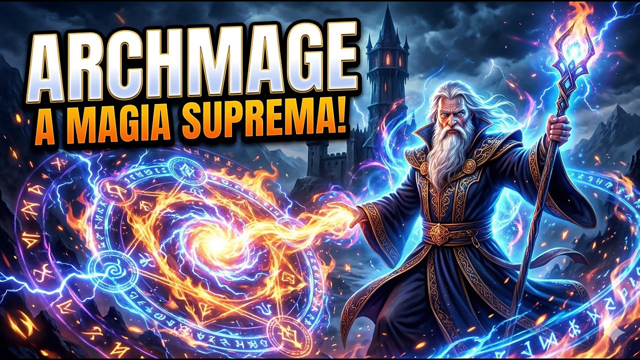 Arch mage de um jeito jamais visto!
