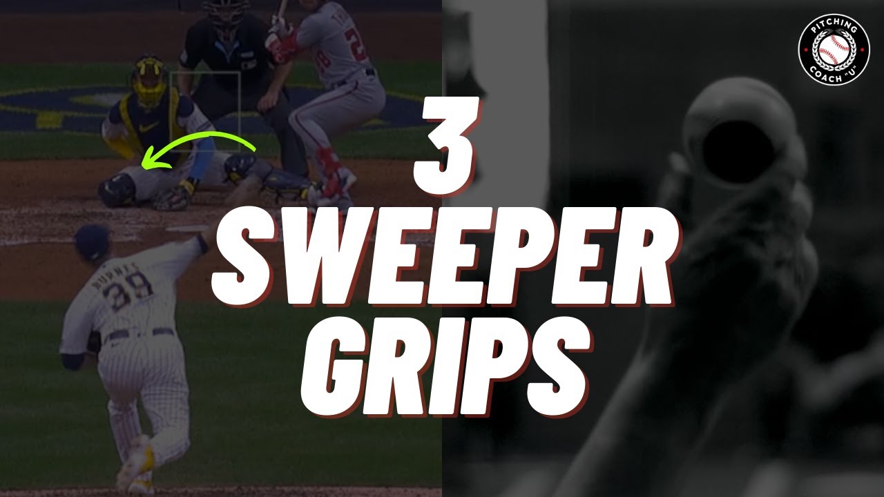 3 Grips to Throw Nasty Sweepers (Sliders)