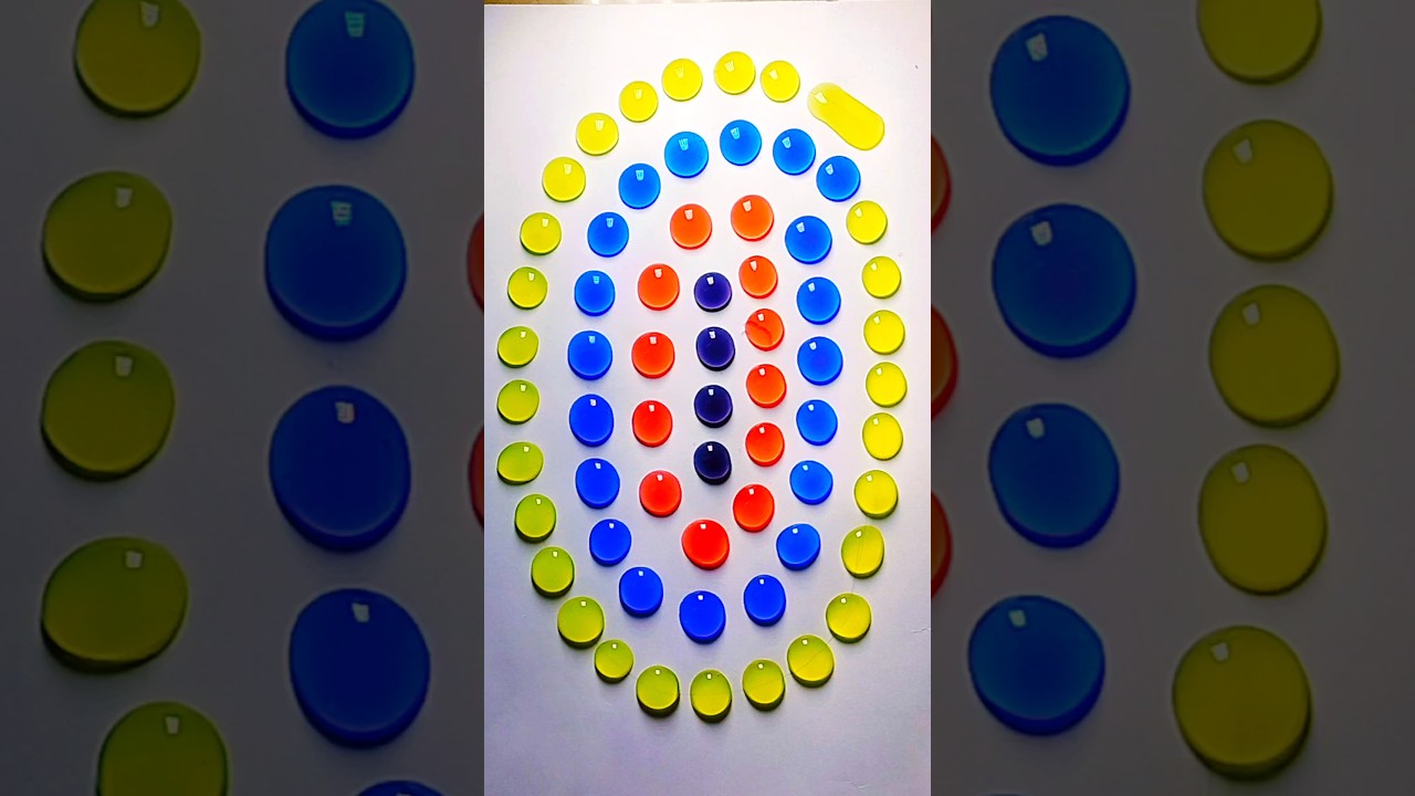 💛💙&hearts;️💜 #satisfying #oddlysatisfying #colormixing #asmr #2024 #shorts