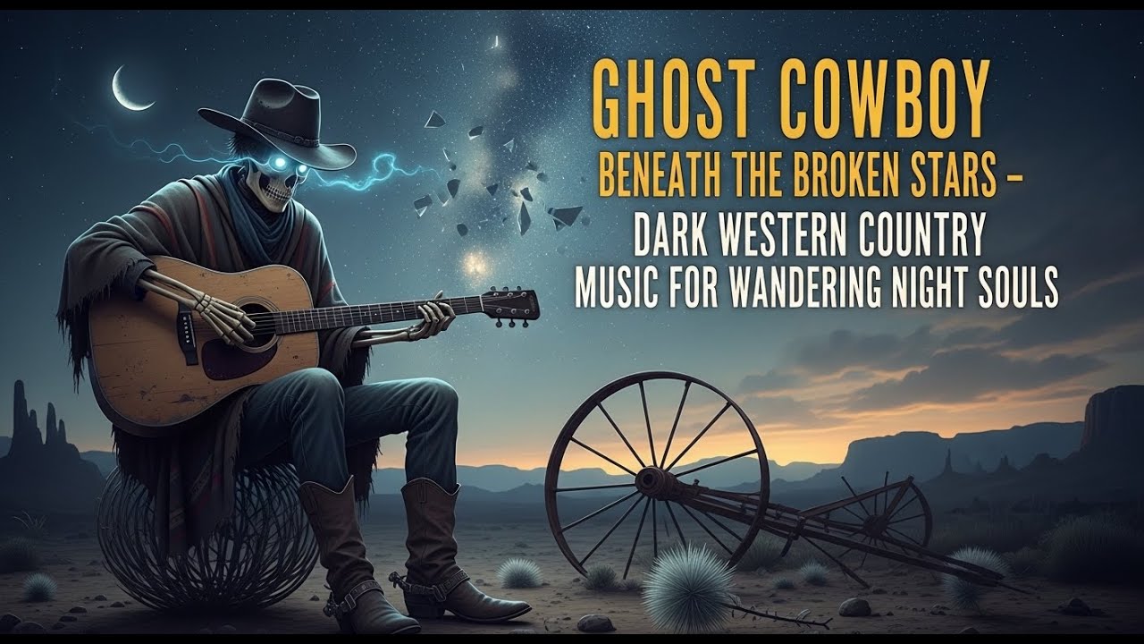 Ghost Cowboy Beneath the Broken Stars – Dark Western Country Music for Wandering Night Souls