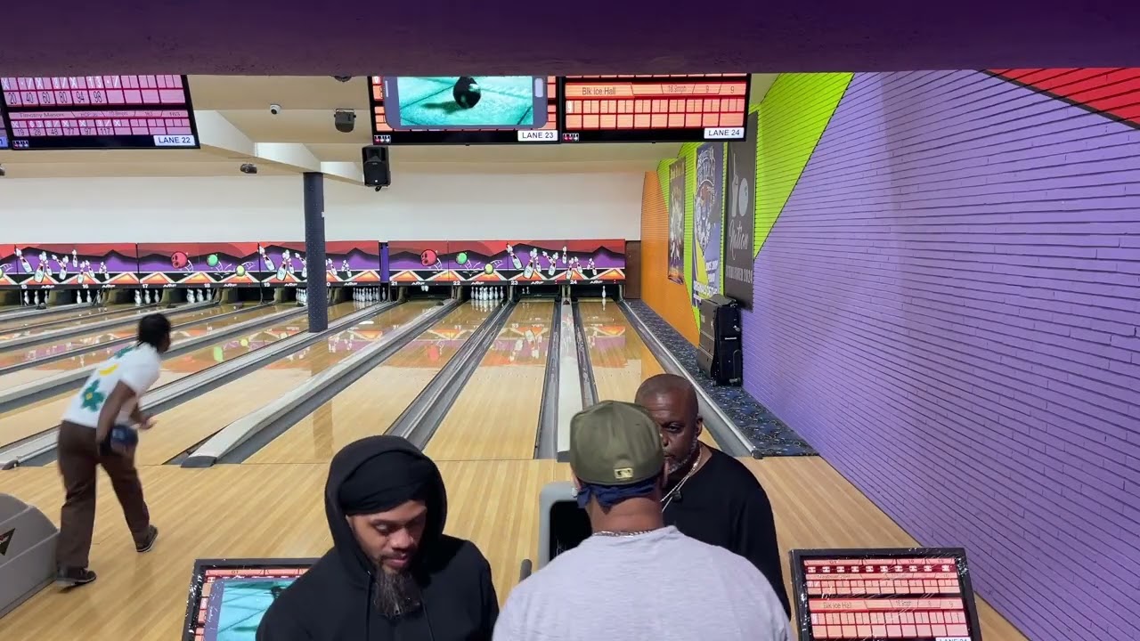🎳 Top Shottas vs Blk Ice Ent 3rd League Game🎳
