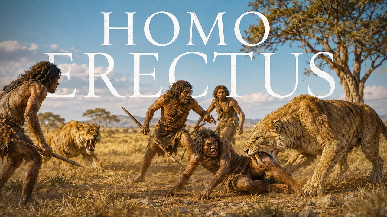 Homo erectus: Der Mensch, der Millionen Jahre &uuml;berlebte | Dokumentation