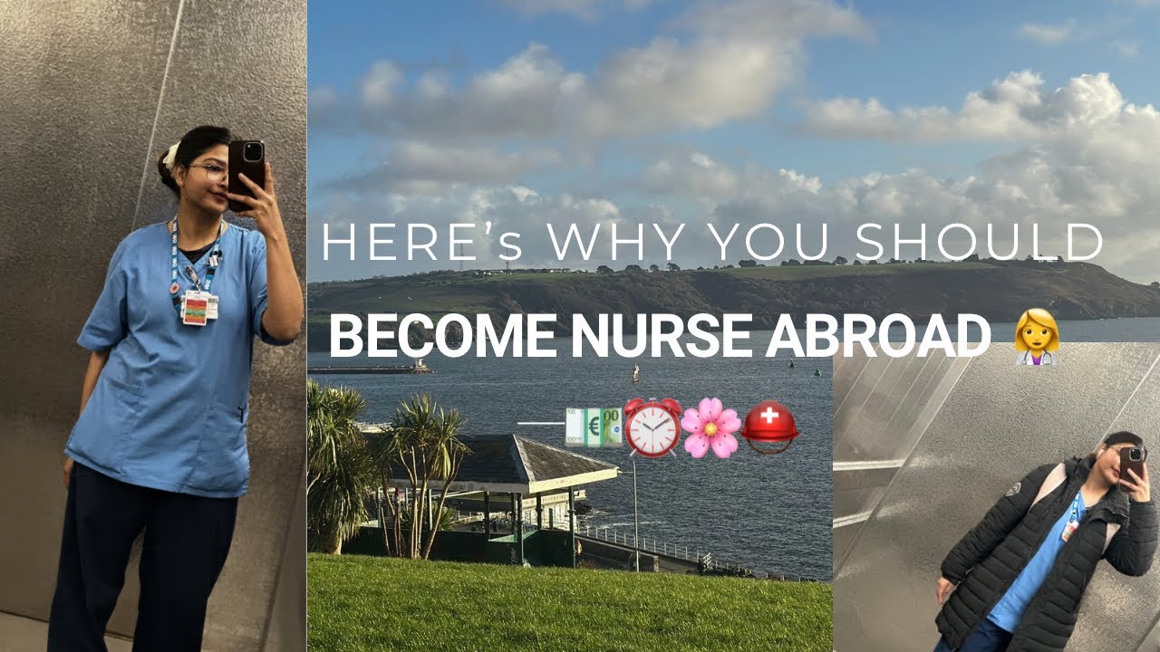 This Video Will Convince You to Work Abroad as a Nurse | Honest UK Nurse Advice 👩‍⚕️🇬🇧⛑️😱