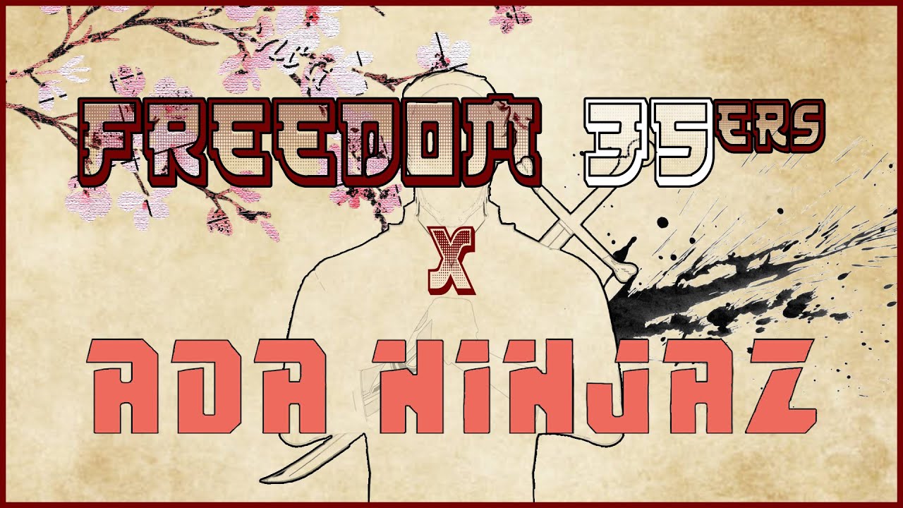 Freedom 35ers x ADA Ninjaz Sit Down l Manga & Anime CNFT