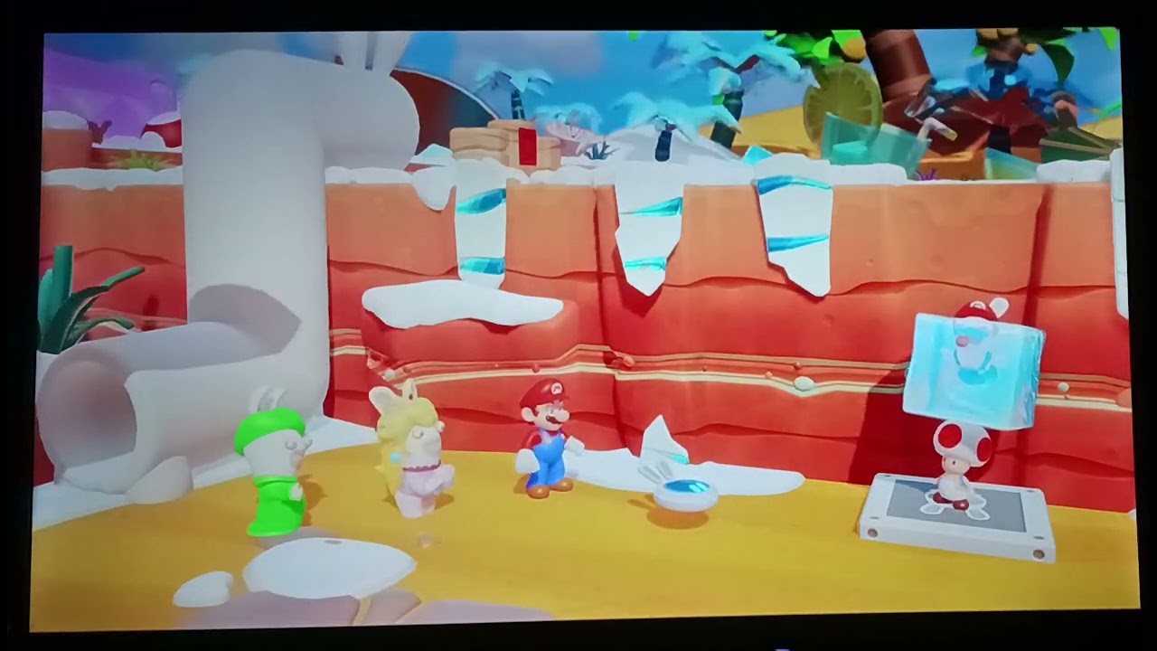 Sherbet Desert: World 2-3 Mario + Rabbids Kingdom Battle 